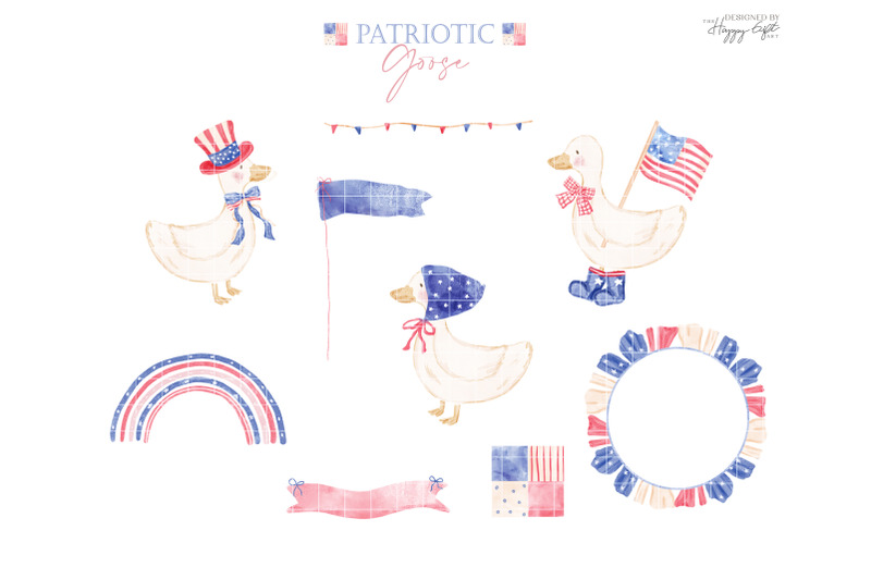 4th-of-july-patriotic-goose-watercolor-clipart