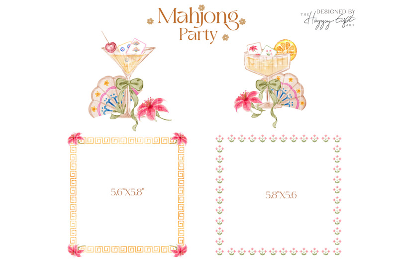 mahjong-cocktail-party-clipart