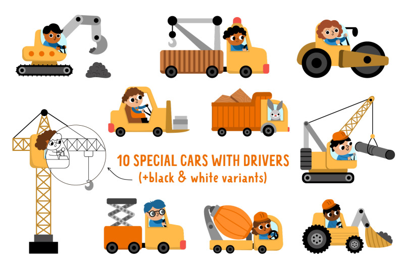 construction-site-clipart-seamless-patterns-designs-collection