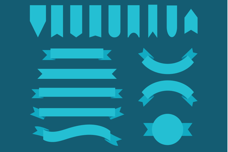 robin-blue-badge-amp-banner-clip-art-set