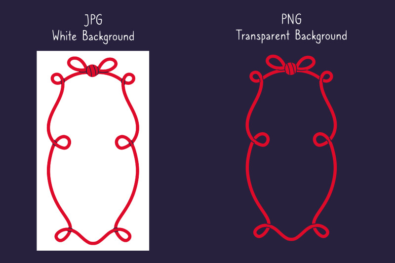 vintage-tied-bow-frames-png-clipart