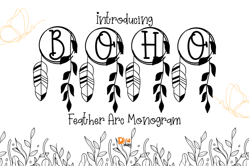 feather-arc-monogram