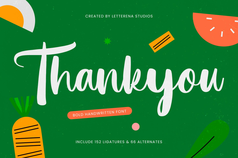 practice-snack-bold-handwritten-font