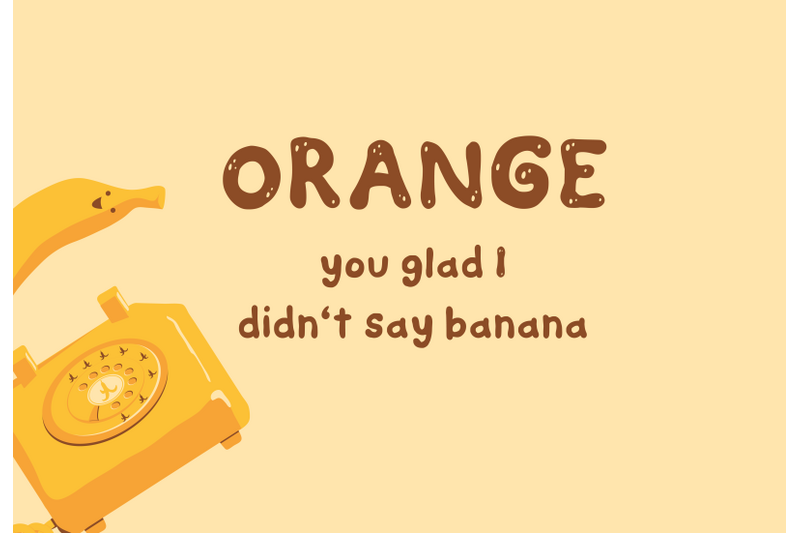 banana-bread-bubble-font