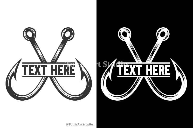 fishing-hook-monogram-svg-split-name-svg