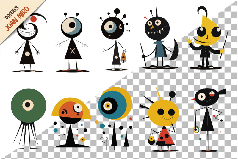 characters-in-the-style-of-joan-miro-01