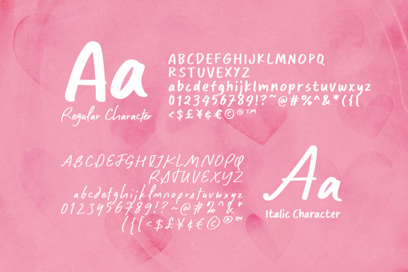 caption-handwriting-cute-font-duo