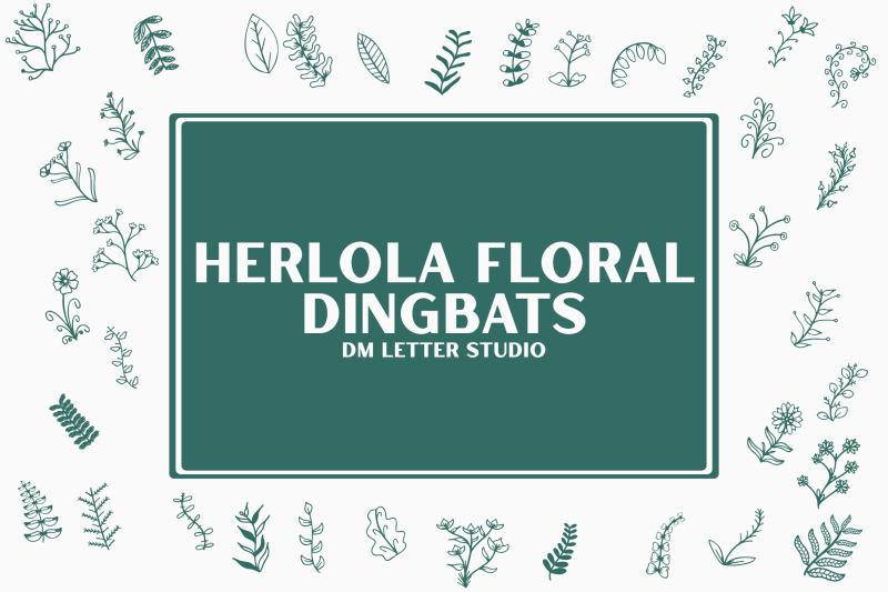herlora-floral-dingbat