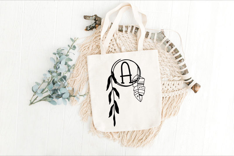 boho-fern-monogram