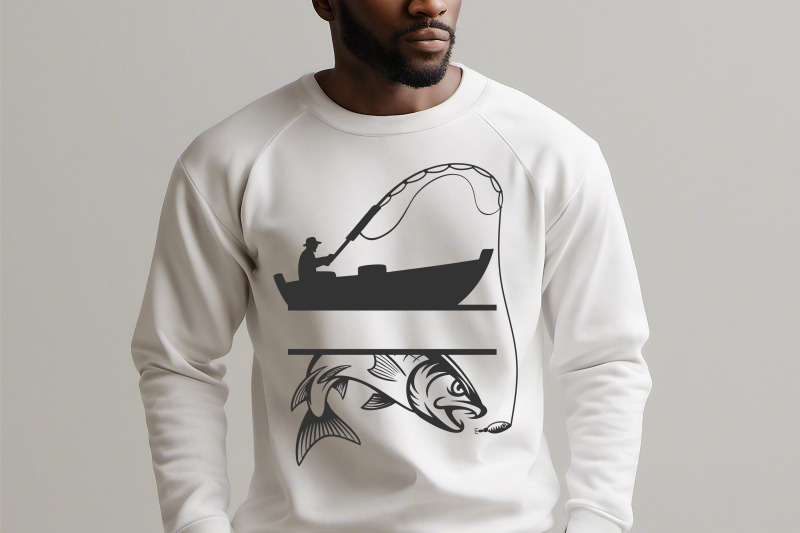 fishing-svg-with-boat-rod-and-hook-bass-catch-cut-file