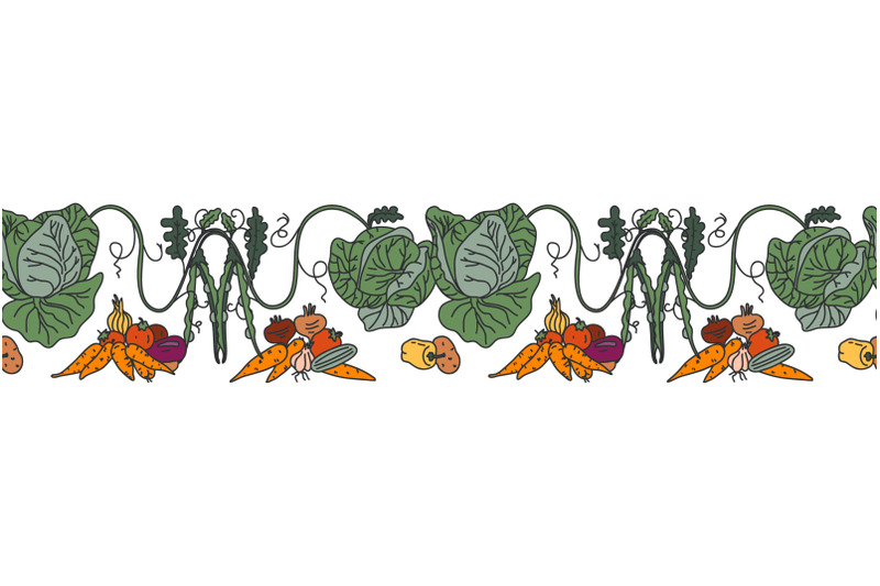 botanical-decorative-different-vegetables-horizontal-seamless-pattern