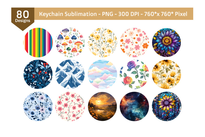 keychain-sublimation-bundle-keychain-png-keychain-designs