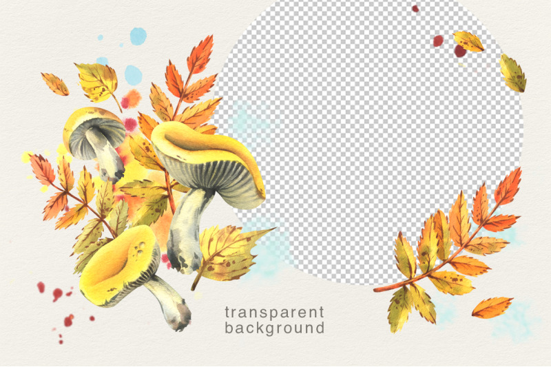 autumn-botanical-watercolor-isolated