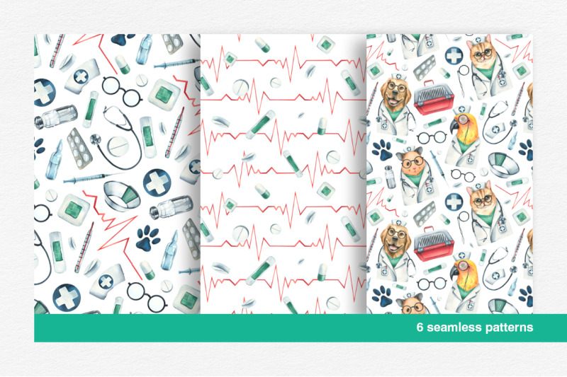 veterinary-clinic-watercolor-clip-art