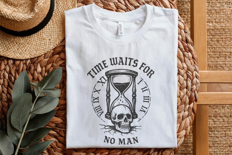 time-waits-for-no-man-skull-hourglass-png-vintage-gothic-png-file-mo