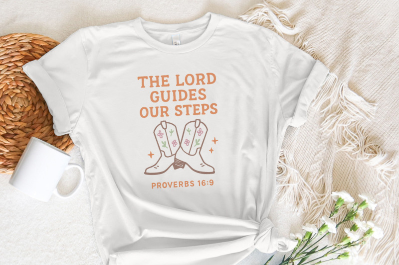 the-lord-guides-our-steps-png-proverbs-16-9-western-boots-art-christ