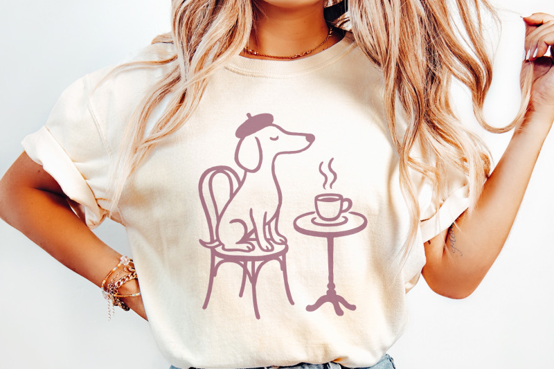 dog-drinking-coffee-png-cute-dog-art-print-coffee-lover-digital-down
