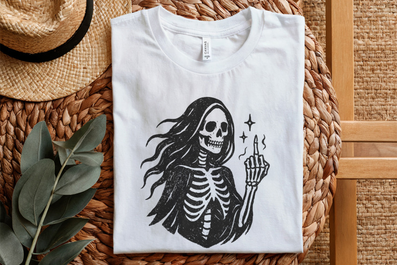 gothic-skeleton-png-middle-finger-digital-art-halloween-skull-design