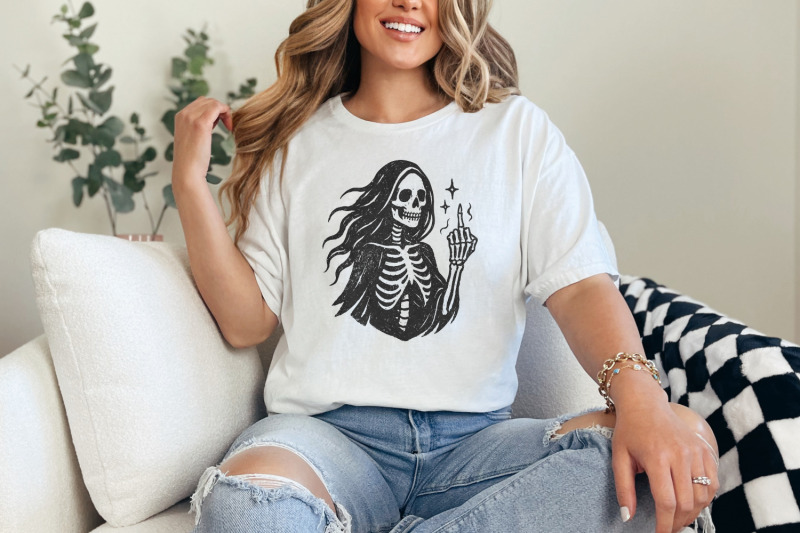 gothic-skeleton-png-middle-finger-digital-art-halloween-skull-design