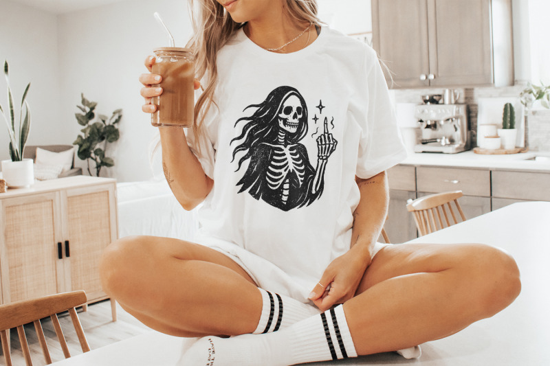 gothic-skeleton-png-middle-finger-digital-art-halloween-skull-design