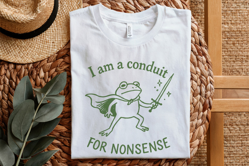 i-am-a-conduit-for-nonsense-png-funny-frog-sword-art-quirky-printabl