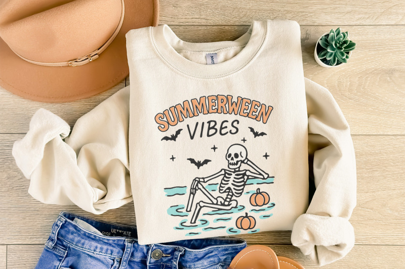 summerween-vibes-png-skeleton-pool-halloween-cute-spooky-png-summer