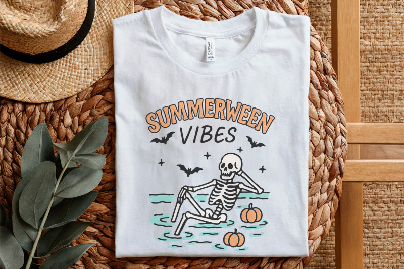 summerween-vibes-png-skeleton-pool-halloween-cute-spooky-png-summer
