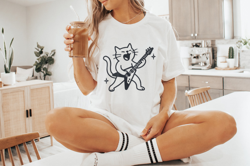 rocking-cat-png-funny-digital-download-guitar-cat-art-music-lover-s