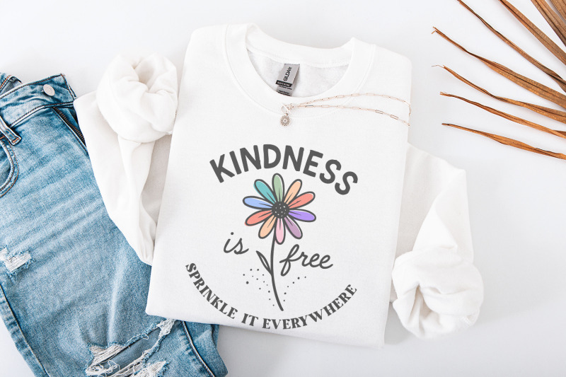 kindness-is-free-png-sprinkle-it-everywhere-t-shirt-design-inspirati
