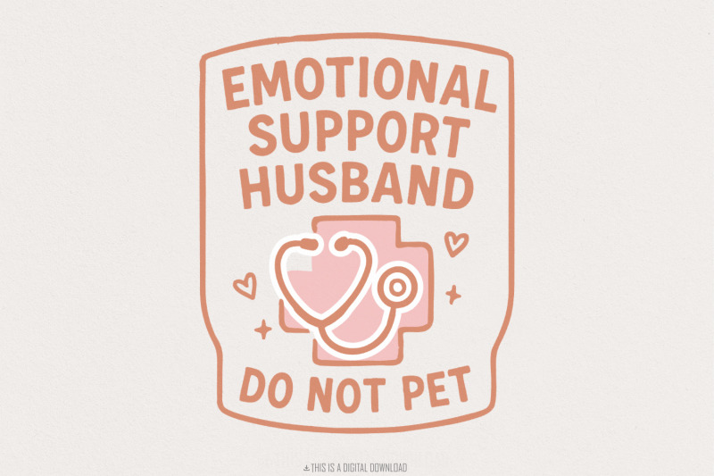 emotional-support-husband-png-do-not-pet-funny-shirt-design-digital