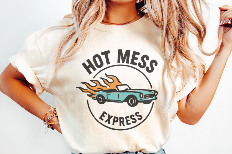 hot-mess-express-png-funny-retro-car-png-digital-download-flaming-c