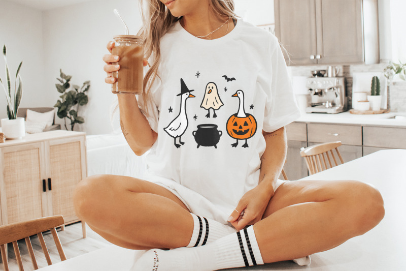 halloween-goose-png-witch-goose-pumpkin-costume-ghost-animal-digita