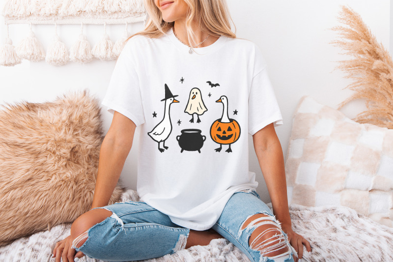 halloween-goose-png-witch-goose-pumpkin-costume-ghost-animal-digita