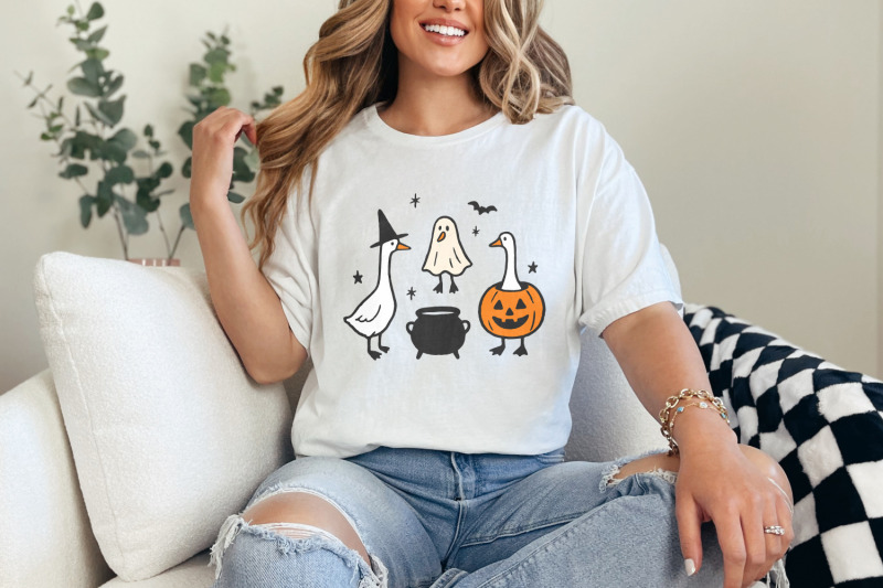 halloween-goose-png-witch-goose-pumpkin-costume-ghost-animal-digita