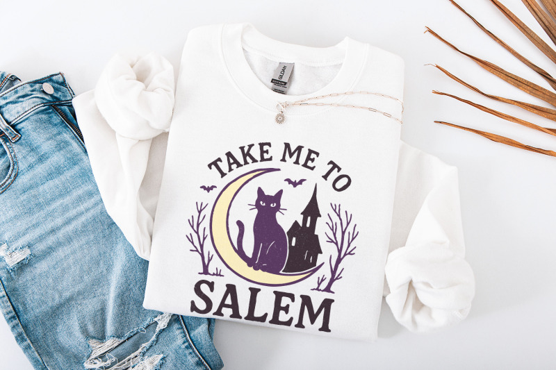 take-me-to-salem-png-witchy-cat-halloween-digital-art-haunted-house