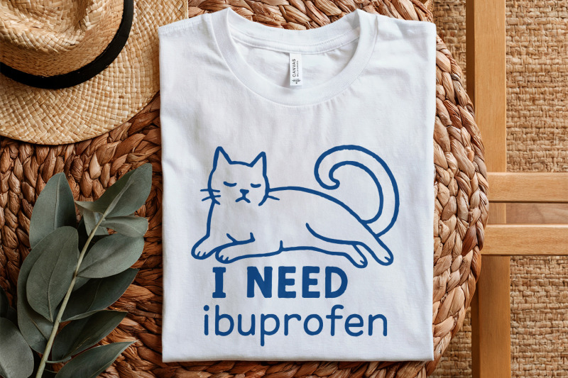 i-need-ibuprofen-png-funny-cat-digital-download-sarcastic-cat-quote