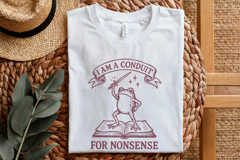 i-am-a-conduit-for-nonsense-png-funny-frog-book-art-printable-magic