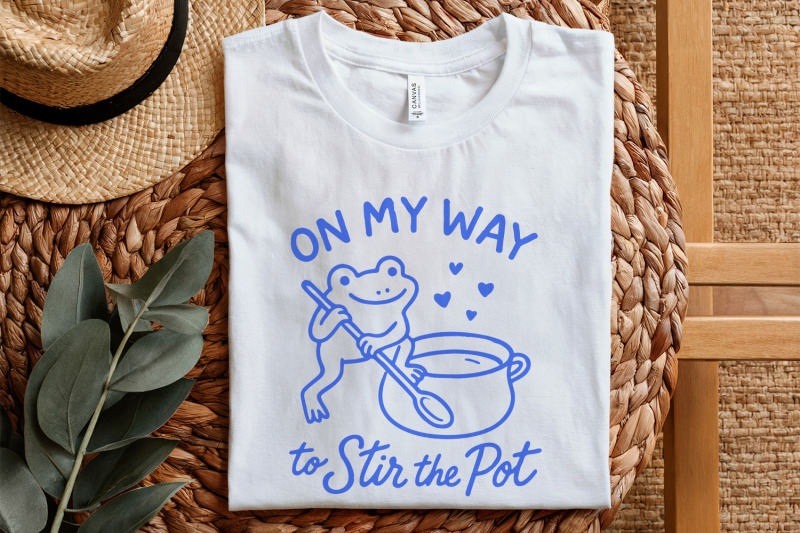 on-my-way-to-stir-the-pot-png-funny-frog-digital-download-retro-kawa
