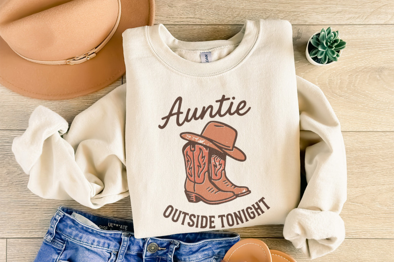 auntie-outside-tonight-png-western-boots-png-cowgirl-hat-digital-dow