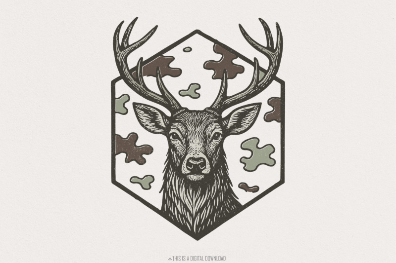 deer-head-png-woodland-animal-clipart-forest-wild-stag-png-rustic-h