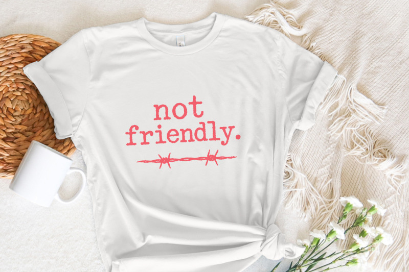 not-friendly-png-barbed-wire-printable-shirt-edgy-quote-typography