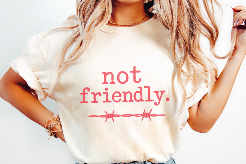 not-friendly-png-barbed-wire-printable-shirt-edgy-quote-typography