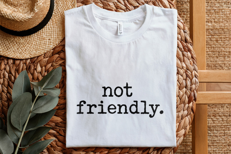 not-friendly-png-digital-download-typography-shirt-sarcastic-quote