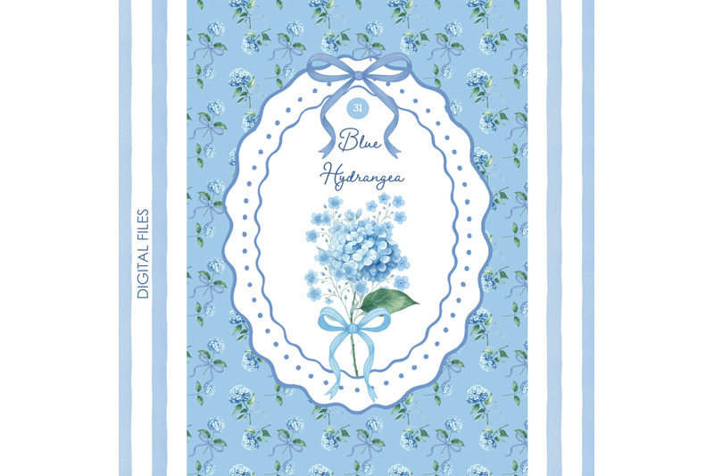 blue-hydrangea-clipart-watercolor-flowers-chinoiserie-bow-clip-art