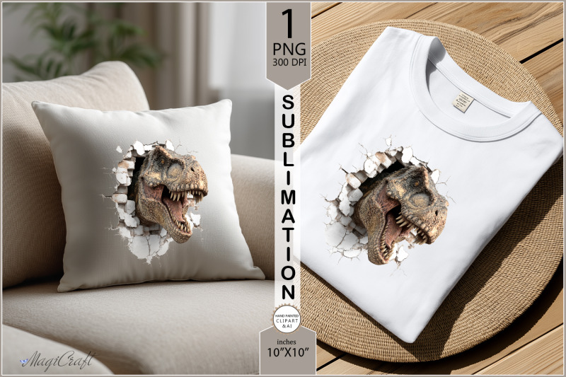 t-rex-sublimation-tote-bag-design-3d-dinosaur-sublimation