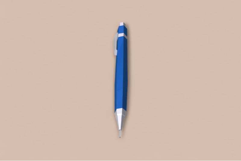 mechanical-pen-3d-papercraft