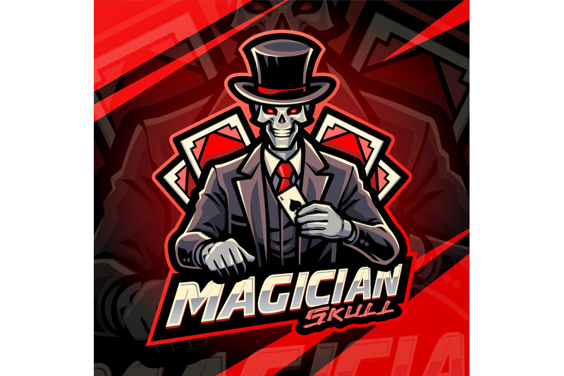magician-skull-esport-mascot-logo-design