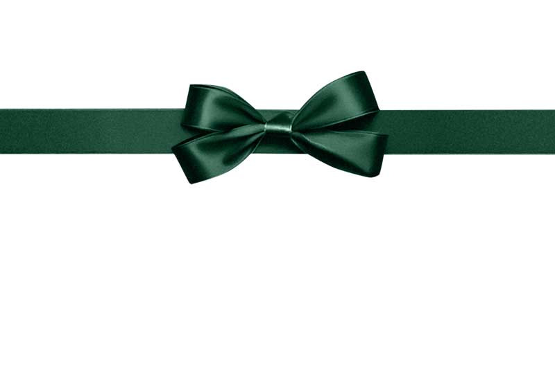 dark-green-satin-ribbon-with-bow