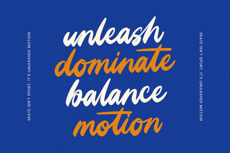unlatch-skater-bold-brush-font