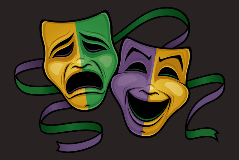 festive-mardi-gras-theater-masks